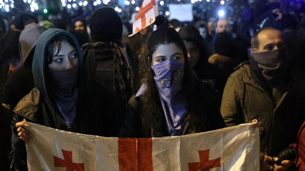 Georgia202024 12 01T174222Z 1066757886 RC2GGBAAJ9IV RTRMADP 3 GEORGIA POLITICS EU PROTESTS