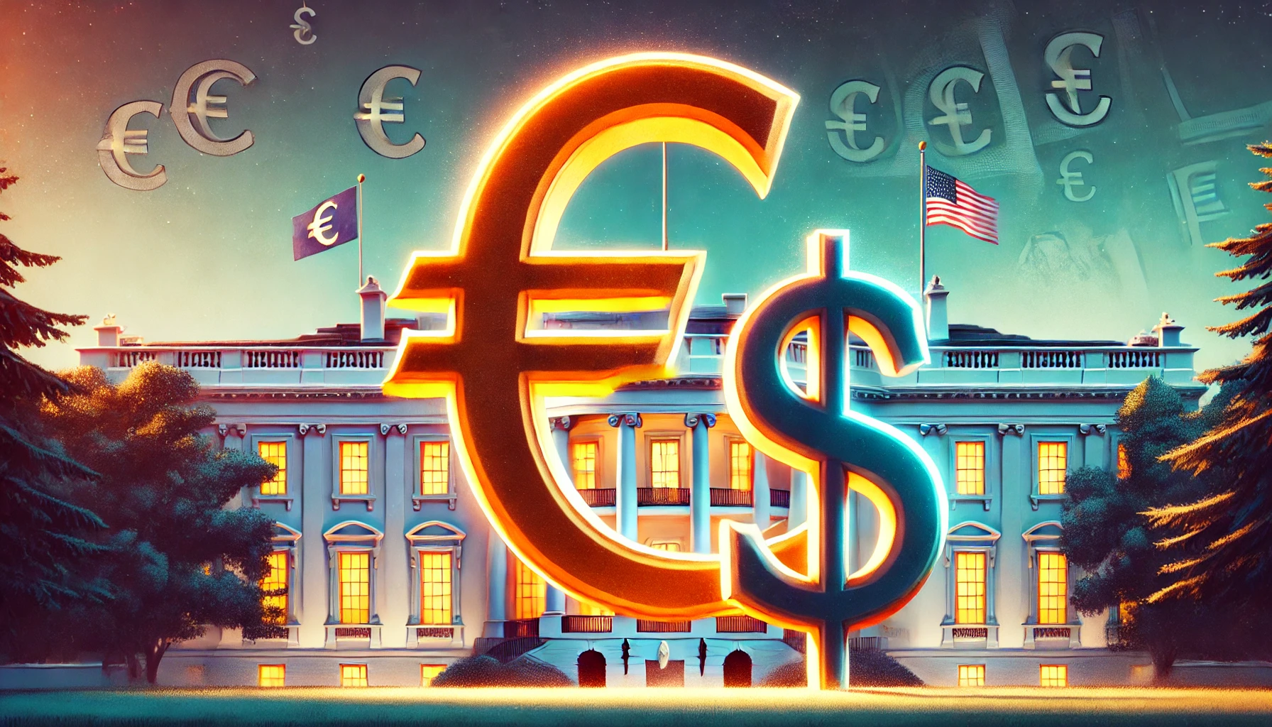 Euro în creștere față de dolar, pe fondul politicilor lui Donald Trump. Evoluții pe piața valutară și monetară din România 1 euro usd