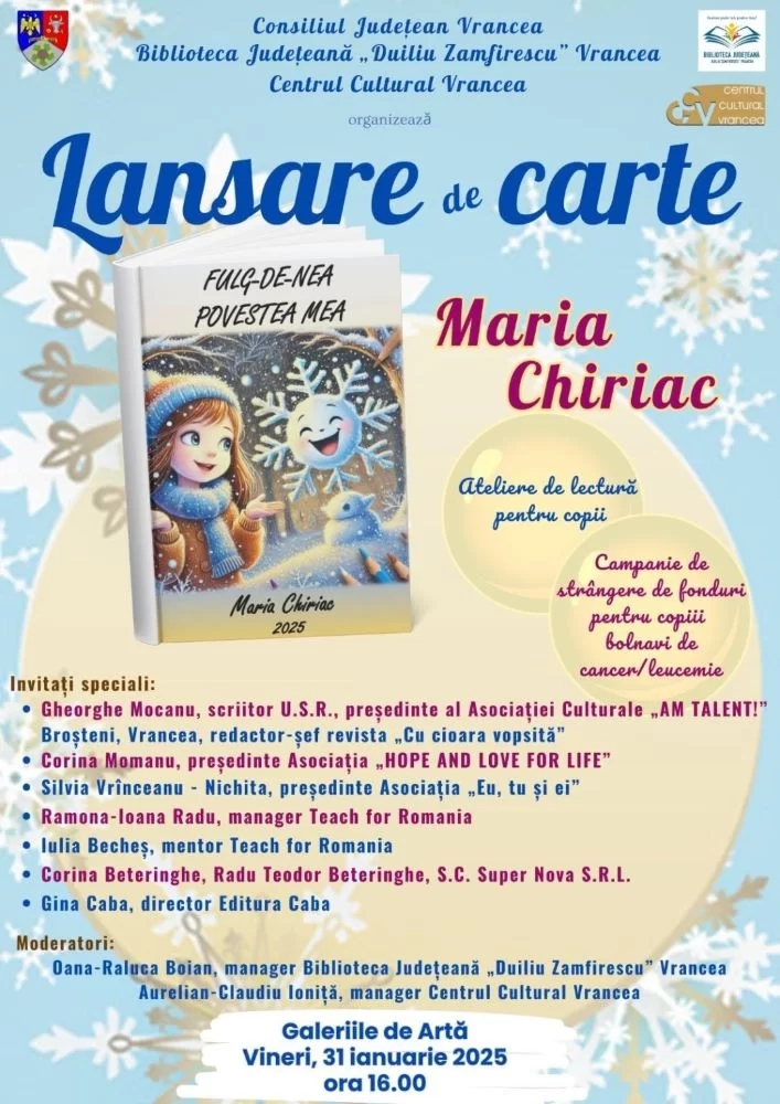 lansare carte focsani