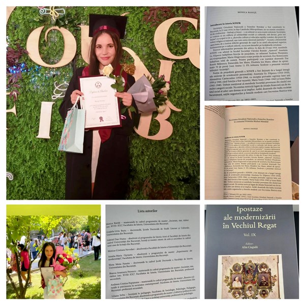 Povestea unei tinere excepționale: Monica Baniță, din sistemul de protecție, absolventă cu 9.90 la Istorie și autoare într-o lucrare academică 1 monica banita dgaspc
