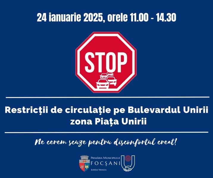 restrictii circulatie piata unirii