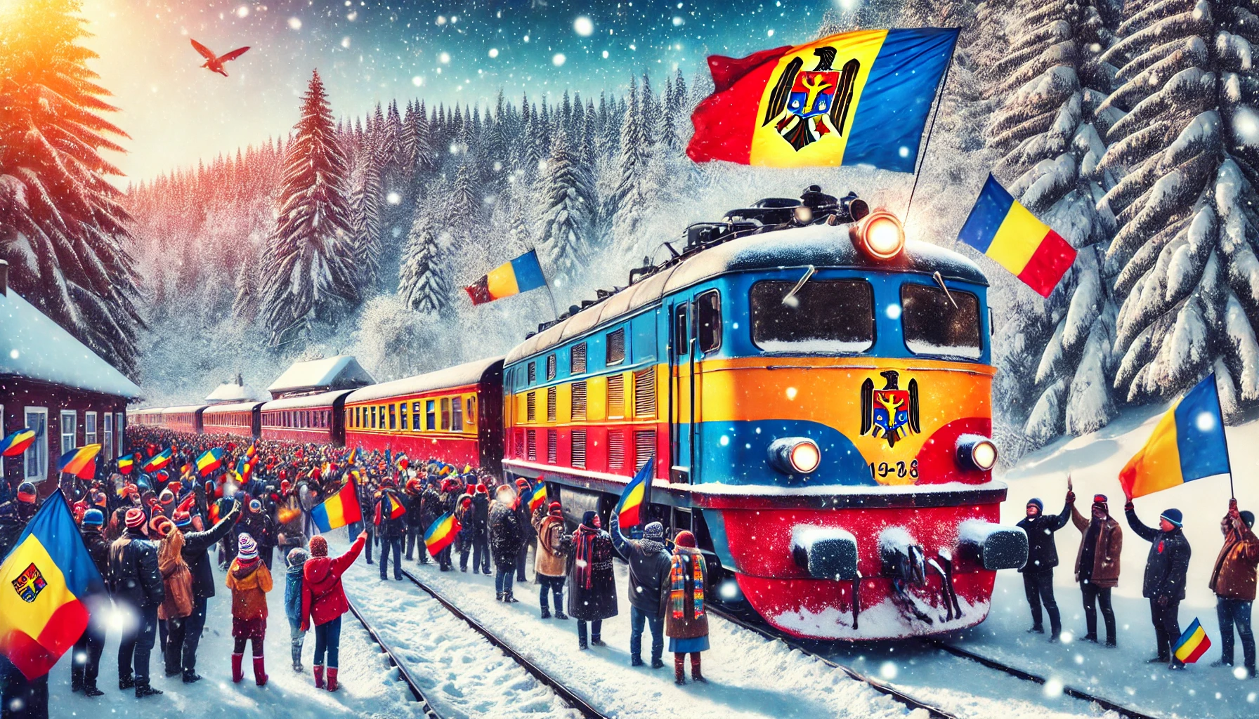 „Trenul Unirii” oprește la Focșani pe 24 ianuarie, la 166 de ani de la Unirea Principatelor 1 trenul unirii
