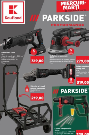 Produse de la Parkside, esențiale pentru renovări, la prețuri atractive la Kaufland 1 Screenshot 29