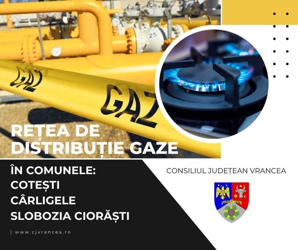 Rețea inteligentă de gaze naturale în trei comune din Vrancea: un pas spre modernizare 1 retea gaze cotesti