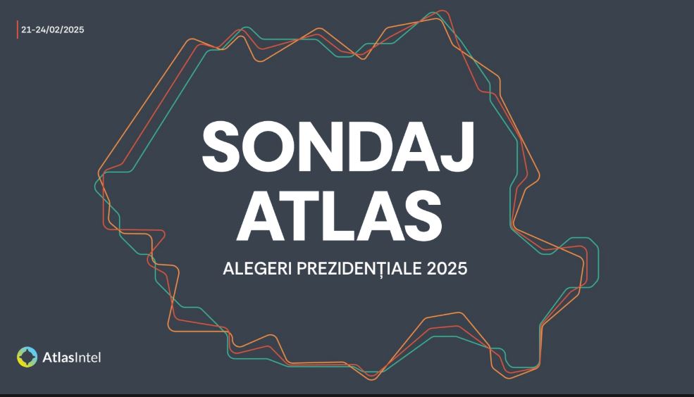 Nicușor Dan îl învinge pe Călin Georgescu în turul doi al alegerilor prezidențiale, conform unui sondaj AtlasIntel 1 sondaj alegeri 2025