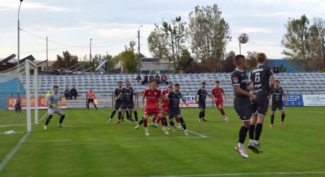 Focșani învinsă clar de Oțelul Galați într-un amical dominat de echipa de Superligă 1 focsani otelul