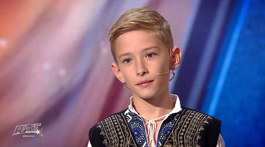 VIDEO - Focșăneanul Ștefan Lemnaru, copilul minune care a cucerit scena de la „Românii au talent” 1 stefan lemnaru