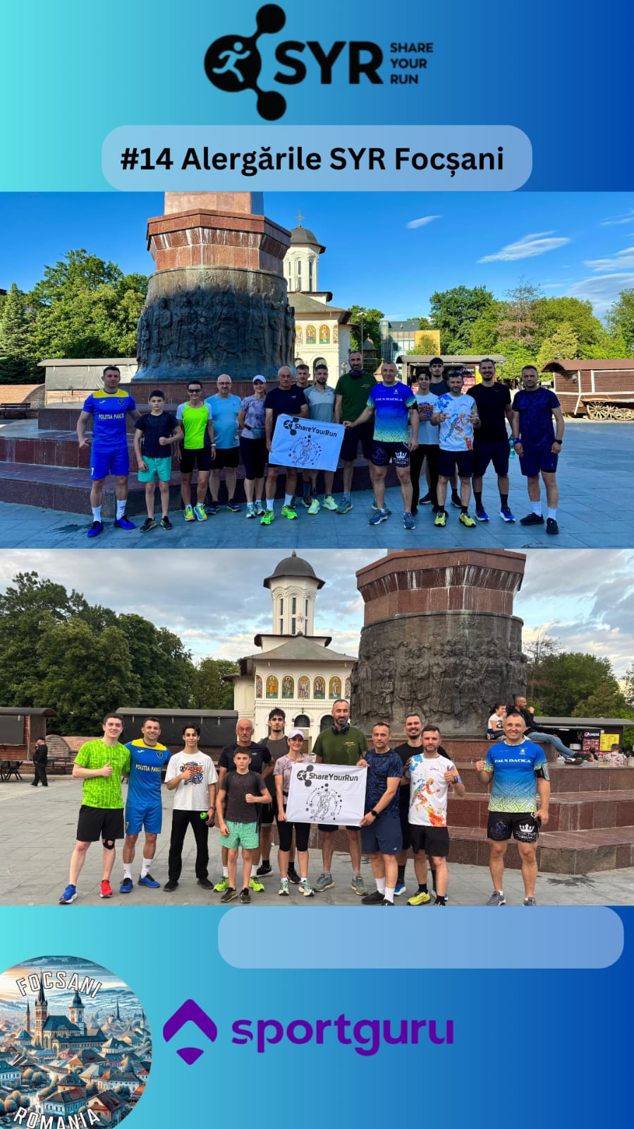 Share Your Run Focșani ajunge la ediția #15 – cu o campioană europeană în fruntea alergării! 1 syr