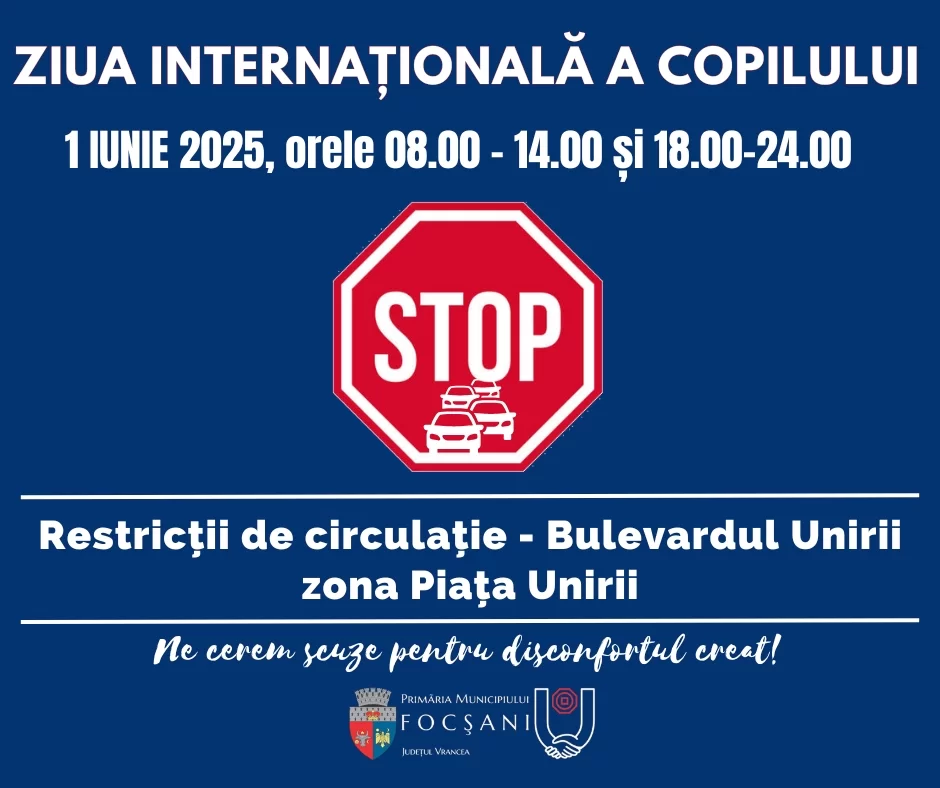 trafic restrictionat 1 iunie