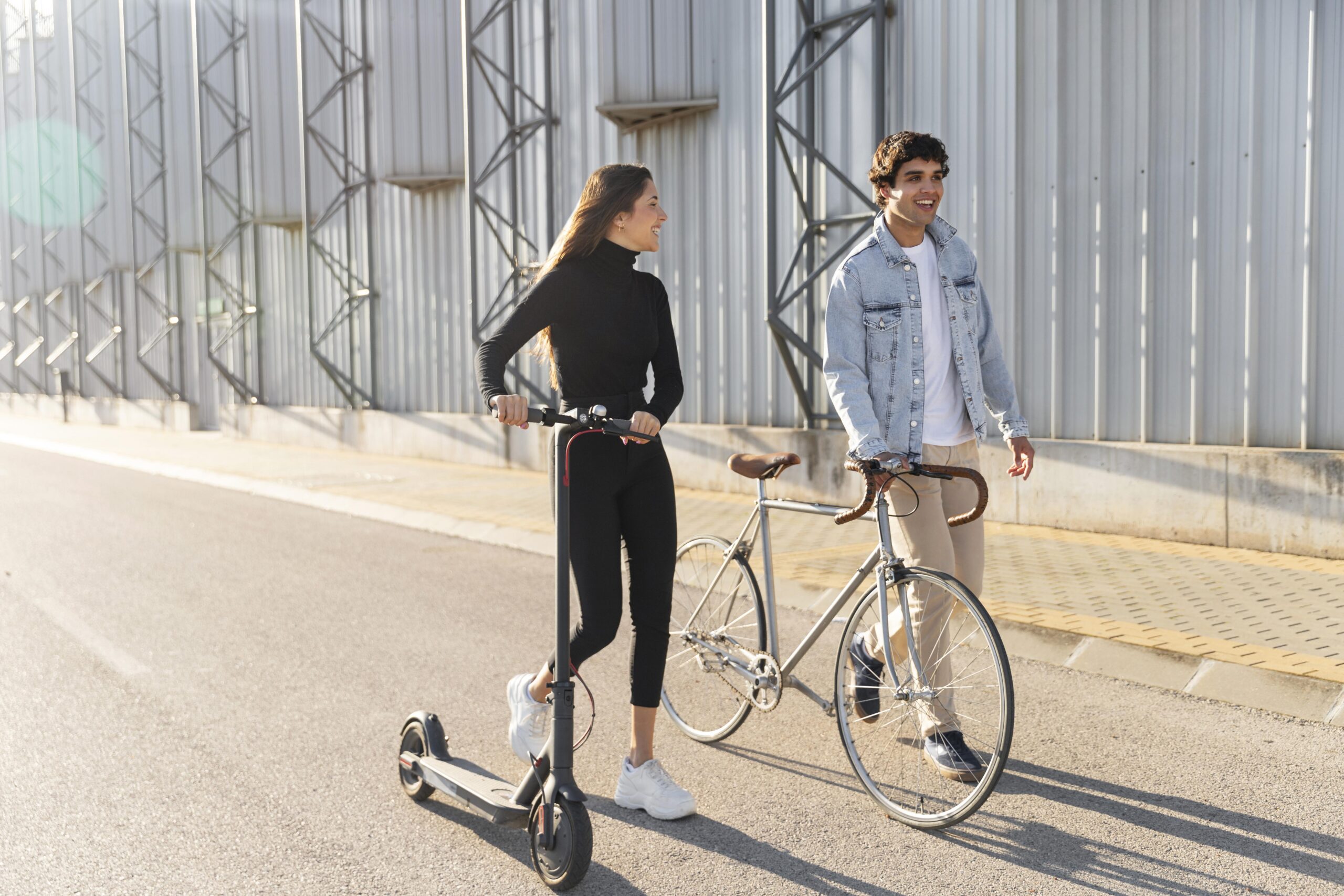 friends using different options individual transport scaled