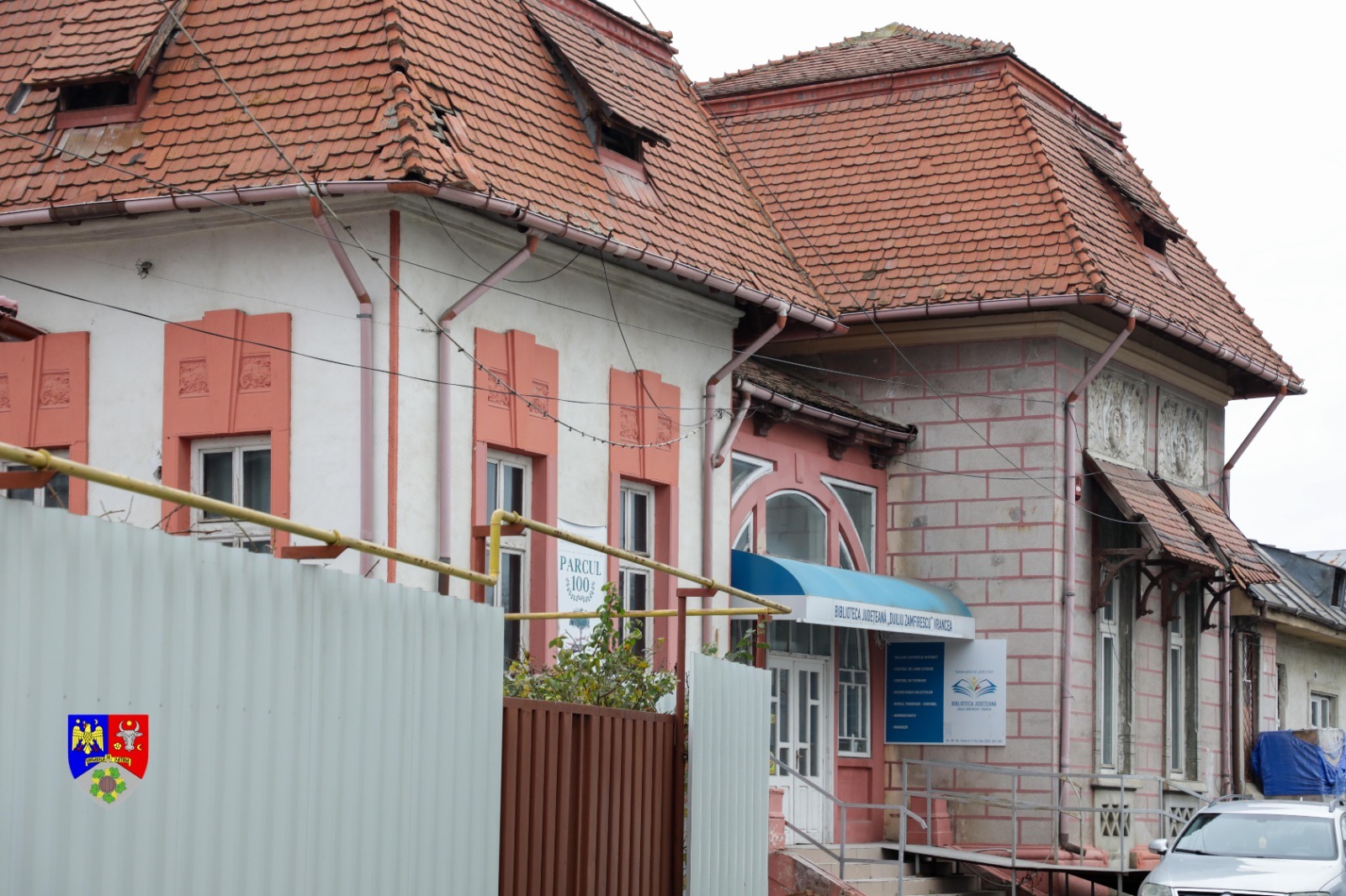 Restaurarea Sălii de lectură a Bibliotecii Județene este în plină desfășurare 1 renovare biblioteca focsani