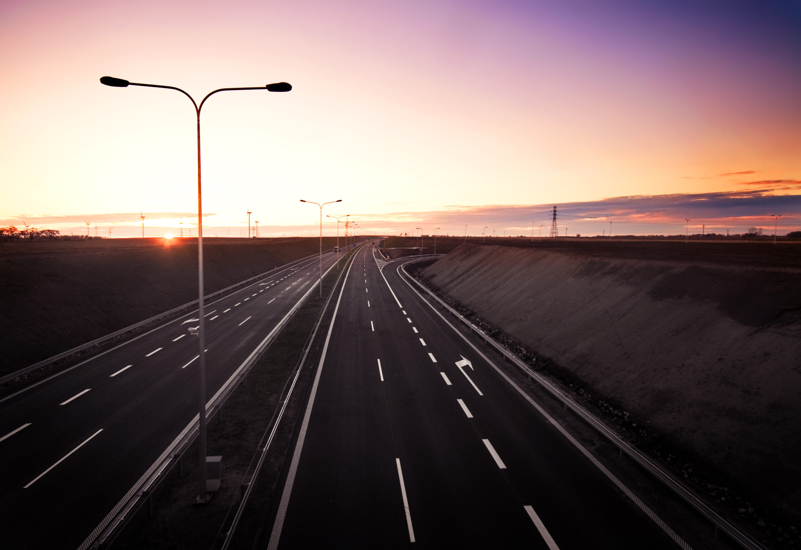 empty highway dawn scaled