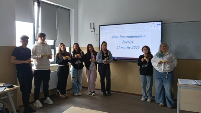 FOTO - Ziua Internațională a Poeziei sărbătorită la Liceul Tehnologic „G.G. Longinescu” 3